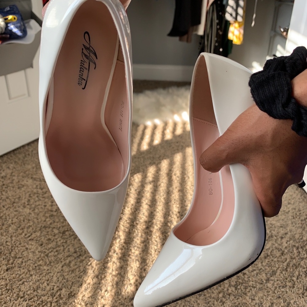 White Pumps